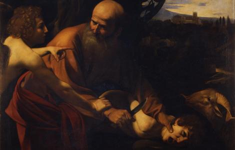 Caravaggio - Sacrificio di Isacco - Google Art Project